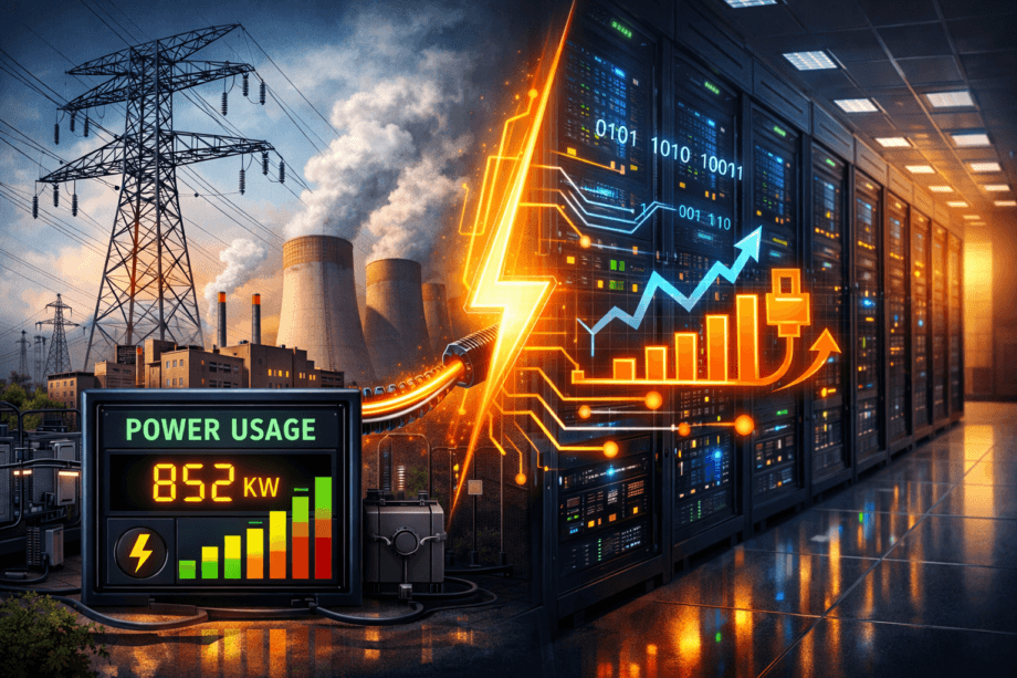 digital infrastructure power consumption